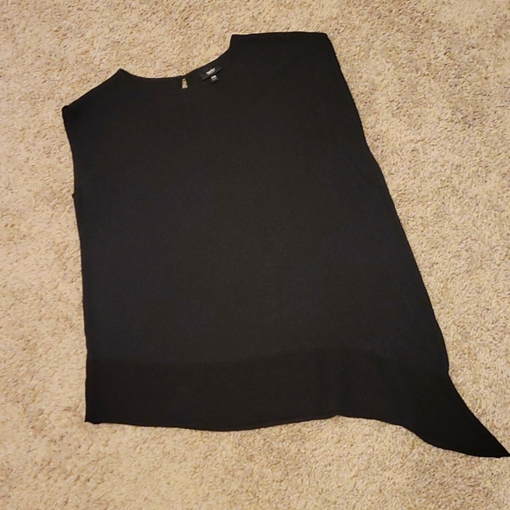 MASSIMO Asymetric Black Top